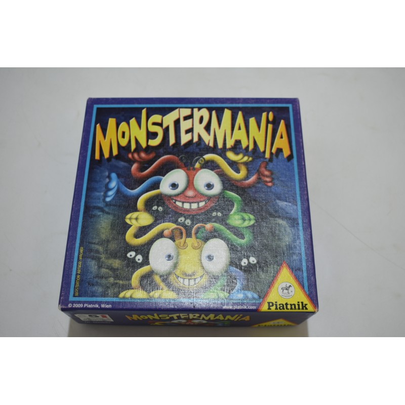 Monster Mania Edition Piatnik jeu de société jeux monstermania monstres puzzles dominos couleurs