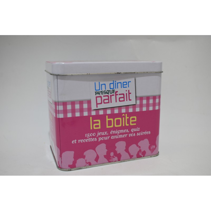 Un diner presque parfait la boite jeu de société enigme quiz soirée m6 emission Tv télévision