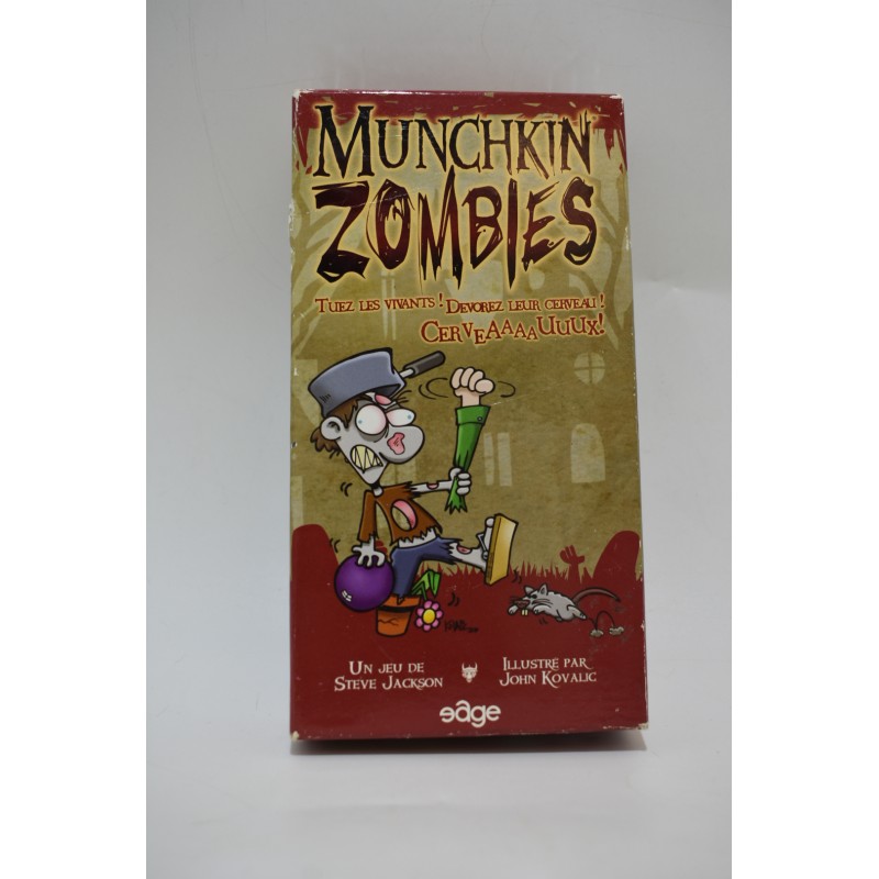 Munchkin Zombies Edition Edge Steve Jackson jeu de société jeux cartes a jouer