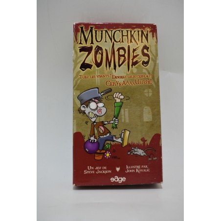 Munchkin Zombies Edition Edge Steve Jackson jeu de société jeux cartes a jouer