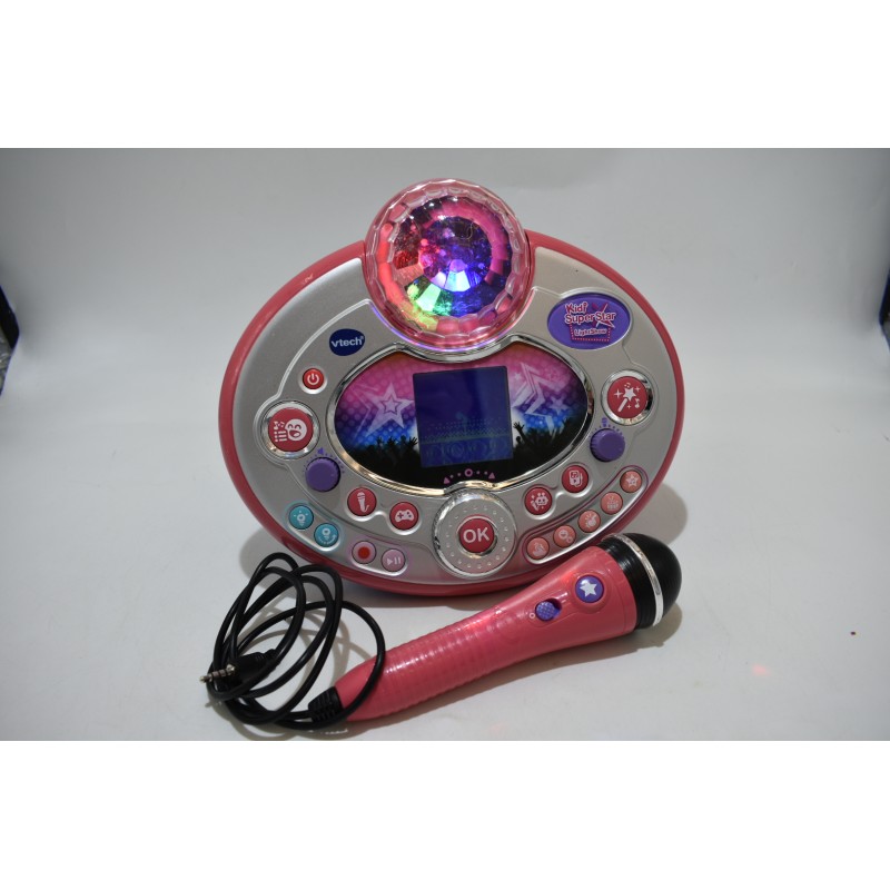 Vtech Kidi Super Star Light Show jeu électronique Kid superstar karaoké musique chant chanson