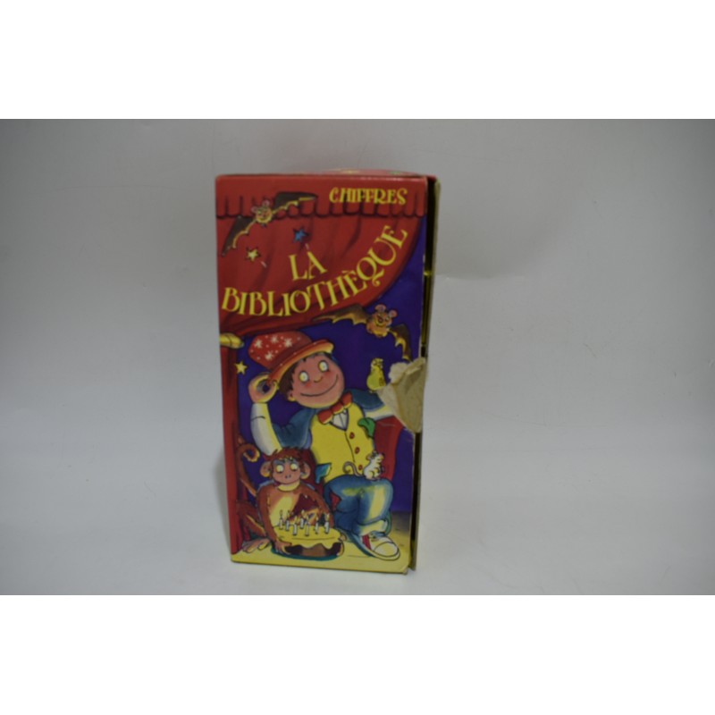 La bibliotheque Magique Contient 5 livres max le magicien chiffres heures couleurs formes tailles livre jeux