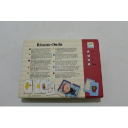 Bisous Dodo jeu de société Djeco Jeux de cartes doudou bisous