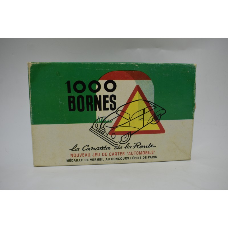 1000 Bornes le canasta de la route automobile Edition spéciale Dujardin jeu de société jeux de cartes a jouer