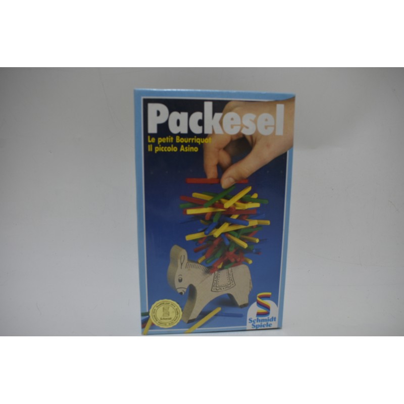 Le petit bourriquot Schmidt Spiele jeux de société jeu packesel le petit ane bois