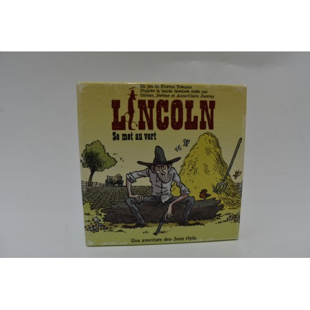 Lincoln se met au vert Une aventure des jeux Opla jeu de société Paille Indien cowboys