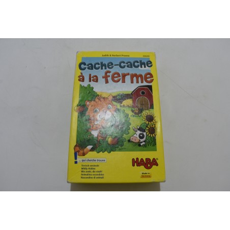 Cache Cache a la ferme Edition Haba jeu de société jeux animaux