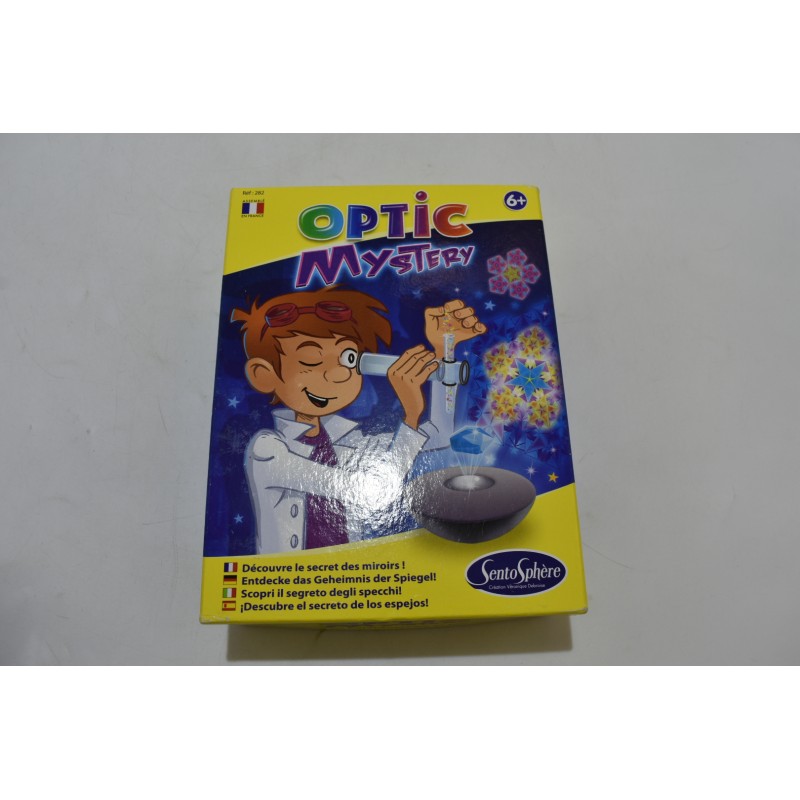Optic Mystery Edition Sentosphere jeu secret miroirs Expériences kaleidoscope jeu