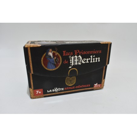 Les Prisonniers de Merlin Deux Coqs D'or jeu de société jeux quiz boite remue méninges logiques énigmes