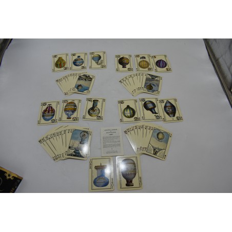 Jeu de cartes Grimaud Collection Les mongolfieres Mongolfier1783-1983 bi centenaire machine aerostatique