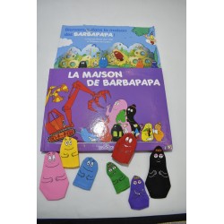 La maison des barbapapa Edition Dragon D'or figurine pouce jeu jouet