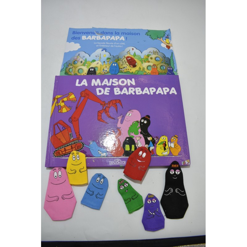 La maison des barbapapa Edition Dragon D'or figurine pouce jeu jouet