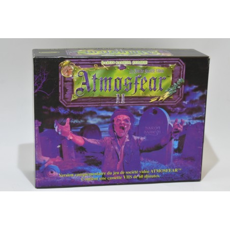 Atmosfear II le jeu de société vidéo vhs baron samedi zombie version complémentaire vidéo extension