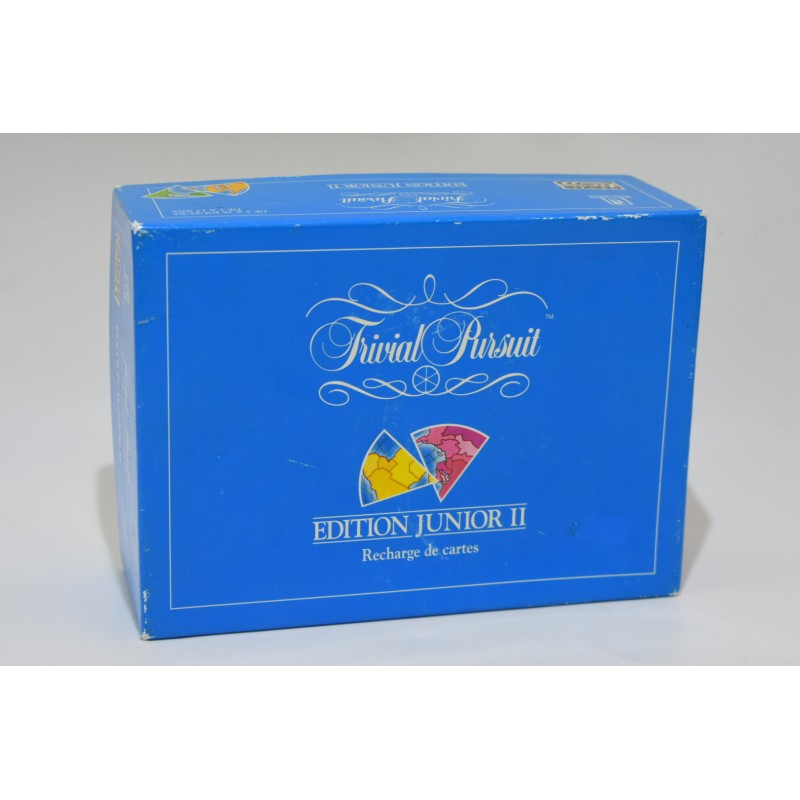 Trivial Pursuit Junior 2 recharge de cartes jeu de société jeux parker horn abbot
