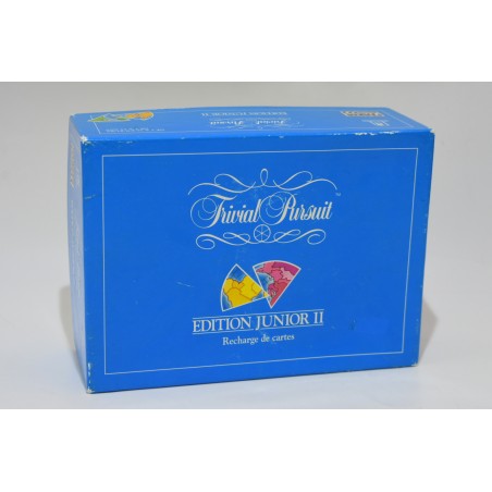 Trivial Pursuit Junior 2 recharge de cartes jeu de société jeux parker horn abbot
