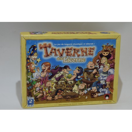 Taverne de la licorne jeu de bagarre chaotique et debridé ! Edition Sit & Play jeu de société