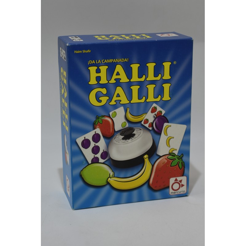 Halli Galli Edition Mercurio Amigo jeu de société jeux sonnette fruits cartes a jouer spiel