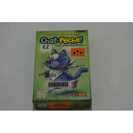 Chat Peche ! mais poisson glisse Edition Logis jeu de société jeux stratégie