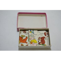 Walt Disney 1979 Domino Puzzle découverte Nathan jeu de société jeux dominos d'association