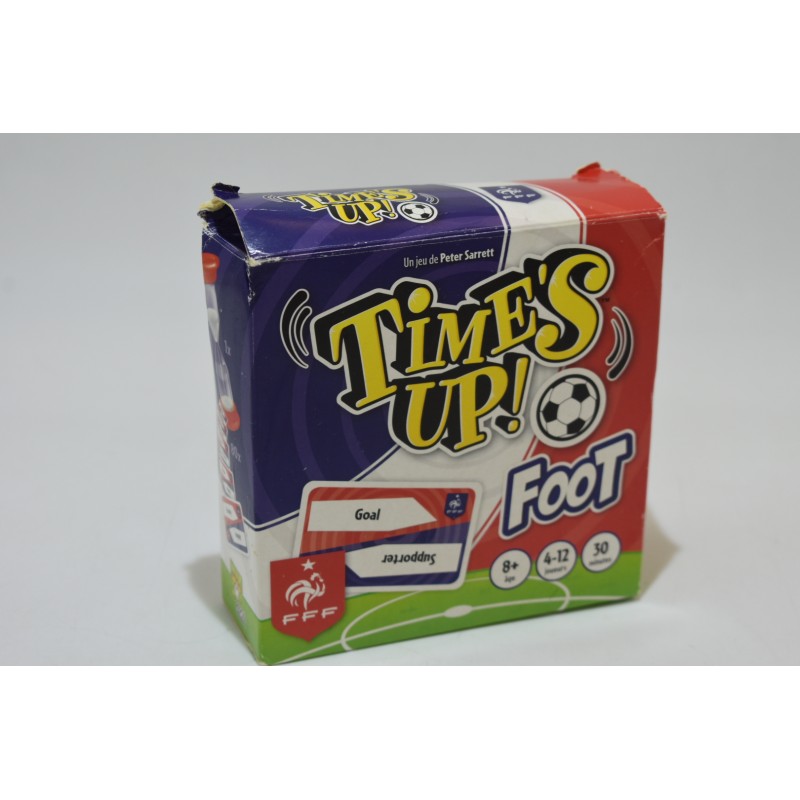 Time's Up Foot FFF jeu de société Edition Repos production jeux Equipe de france football