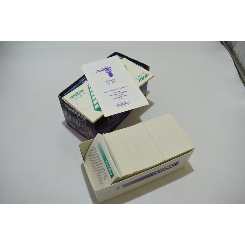Mindtrap Edition Habourdin 1993 jeu de société jeux enigmes