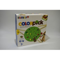 Colorpick Edition Family Bul jeux de société color jeu d'adresse couleur bois