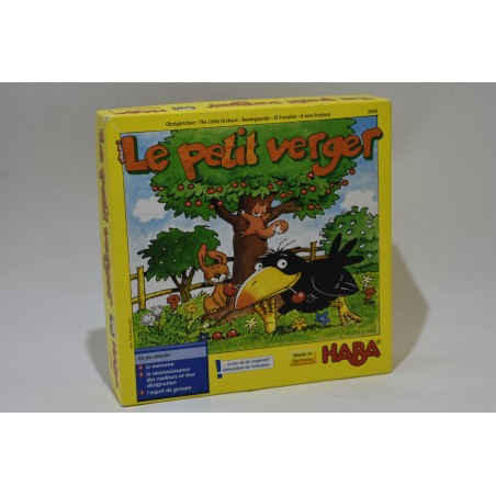 Le petit verger Edition Haba jeux de société mes premiers jeu eveil