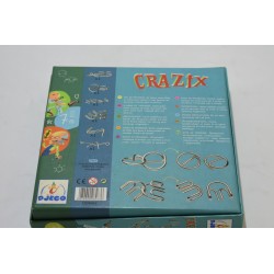 Crazix Edition Djeco jeu de société jeux Casse tête métal logique patience