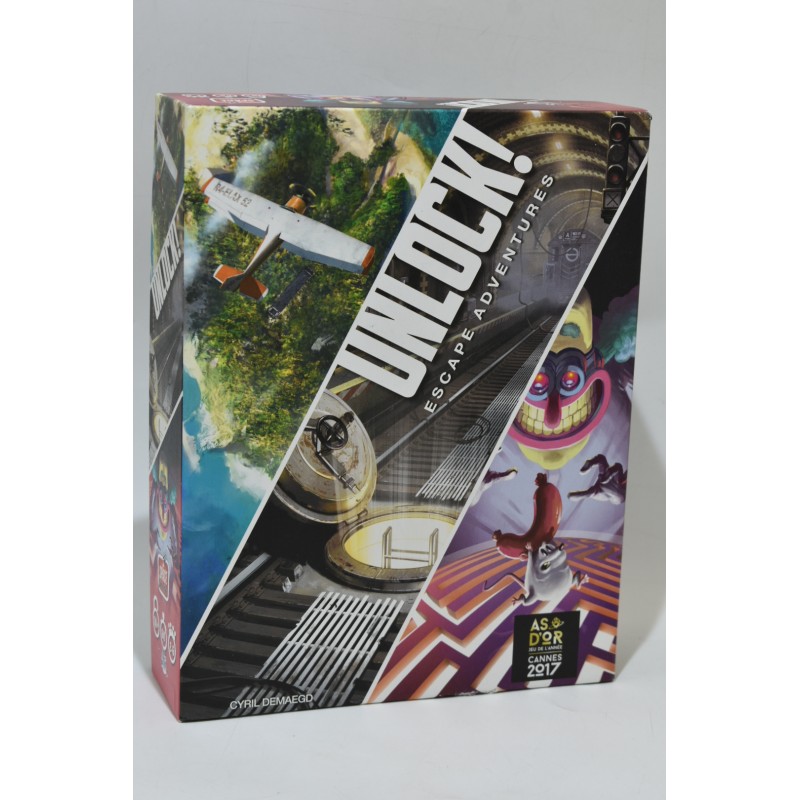 Unlock ! Escape Adventures Space Cowboys formule squeek docteur goorse jeu de société