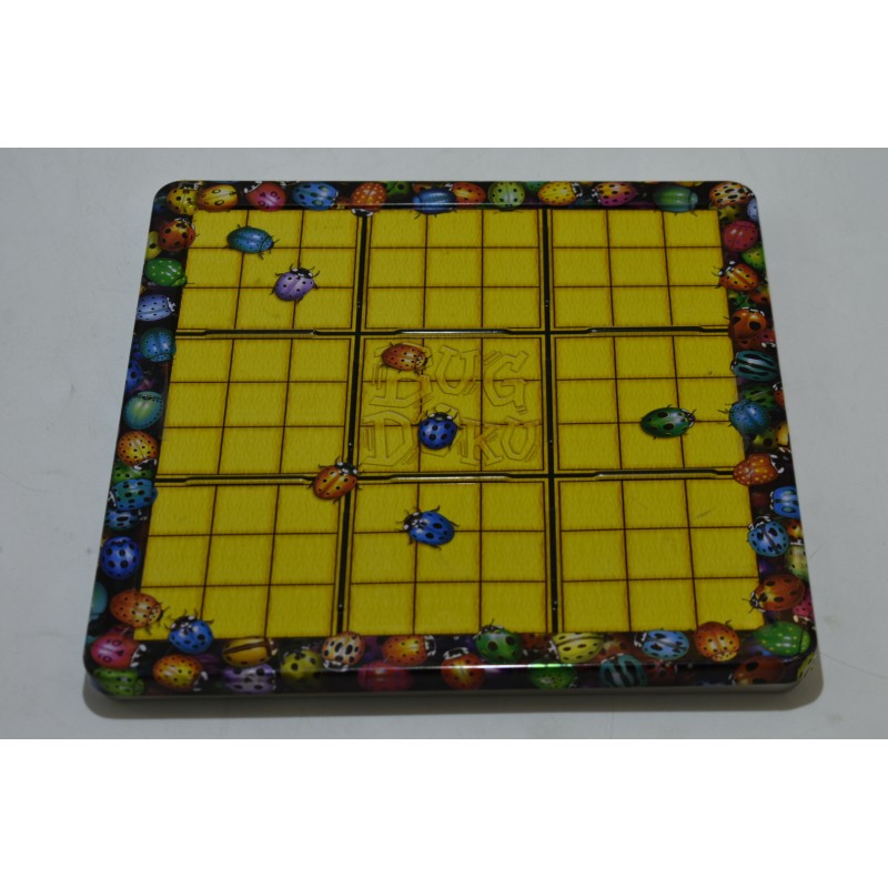 Bug Doku Edition Gigamic jeu de société puzzle magnetic sudoku magna coccinelle 3D tuiles