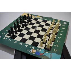 Mes Premiers Echecs Plateau pliable jeu de société jeux d'echecs collection jeux cultes