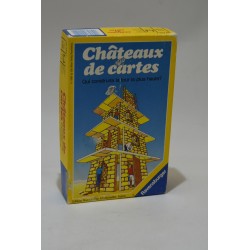 Chateau de cartes 1988 edition Ravensburger jeu de société jeux de poche tour