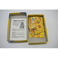 Chateau de cartes 1988 edition Ravensburger jeu de société jeux de poche tour