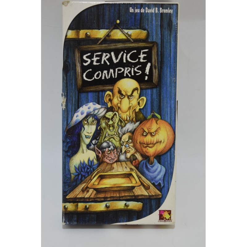Service Compris Edition Asmodee jeu de société jeux de cartes a jouer familles action
