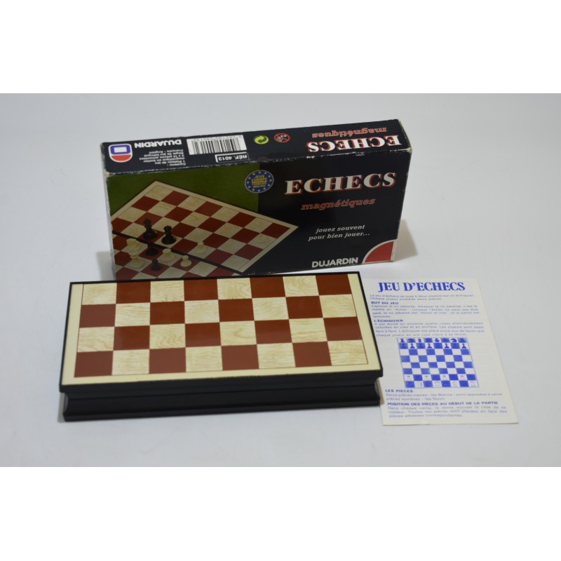 Echecs Magnétiques Edition dujardin jeu de société aimanté jeux echec boite