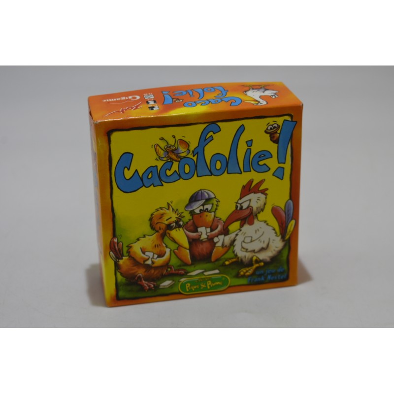 Caco folie ! Edition gigamic zock jeu de société collection pique et plume jeux cacofolie