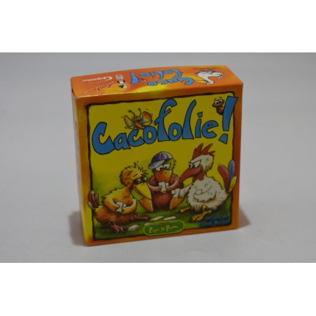 Caco folie ! Edition gigamic zock jeu de société collection pique et plume jeux cacofolie