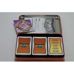 Contrario boite métal jeu de société jeux cartes a jouer