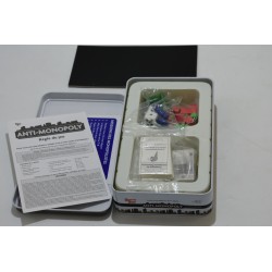 Anti monopoly Edition University games jeu de société jeux immobiler boite metal voyage