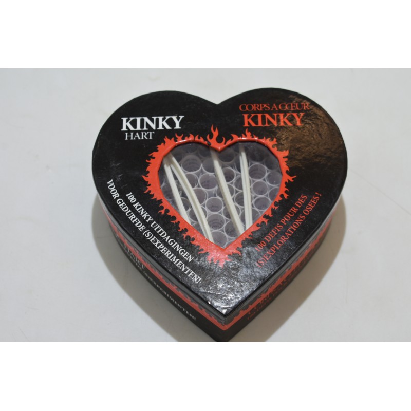 Corps A coeur Kinky 100 défis explorations osées jeu exotique adulte couple tease please