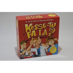 Kesse-Tu fa la ? Edition ludik quebec jeu de société jeux de mimes epreuves loufoques mimez