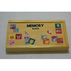 Memory bois Wood'n play jeu bois jeux de société king jouet animaux