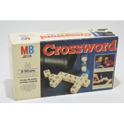 Crossword MB jeux 1978 jeu de société lettres vintage game