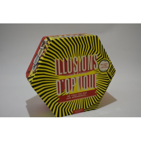 Illusions d'optique Edition hachette loisirs cartes livre jeu de société jeux