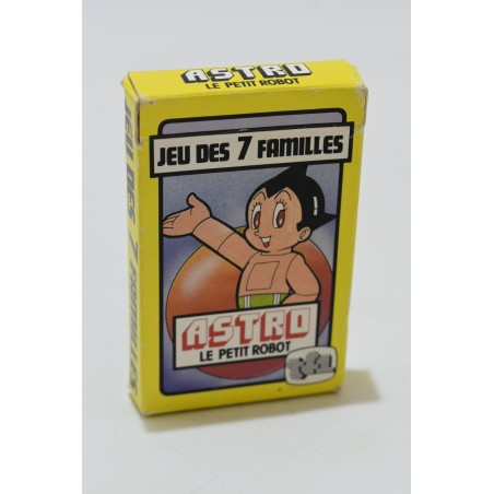 Astro Le petit robot 1982 jeu des 7 familles jeux de cartes a jouer Tf1