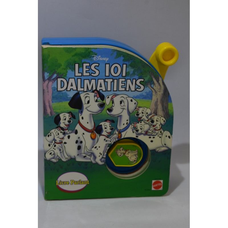Les 101 Dalmatiens Disney livre parlant Edition mattel jeu musical vintage