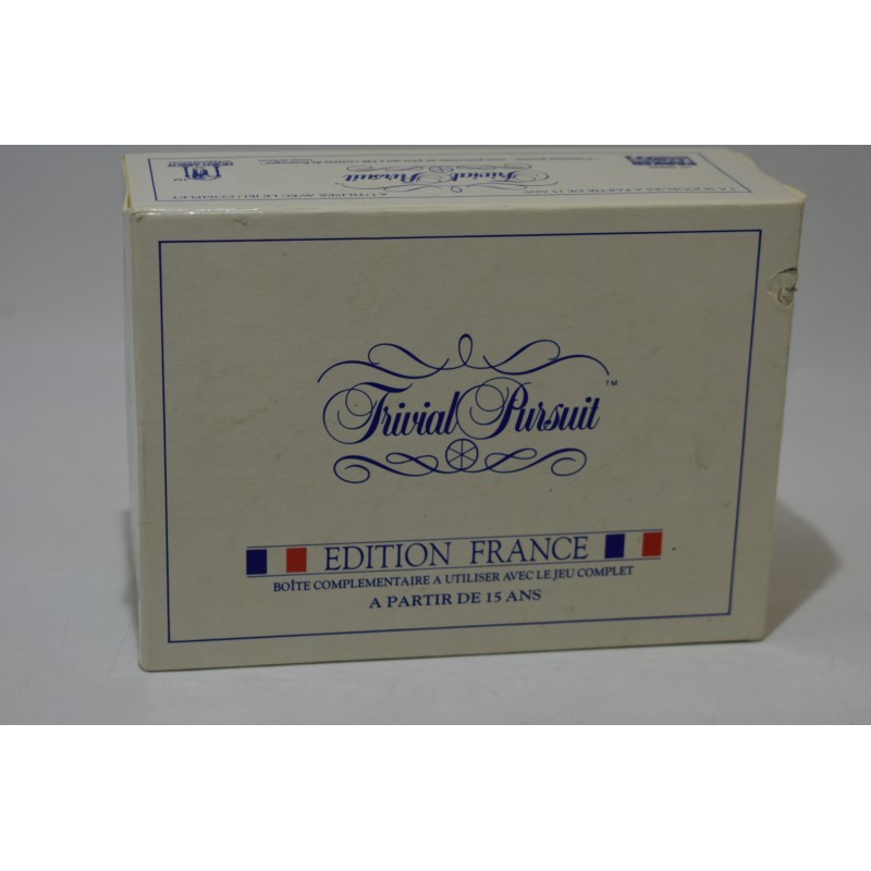 Trivial pursuit Edition France jeu de société parker jeux extension version complementaire