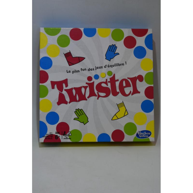 Twister jeu de société parker hasbro jeux dance couleur tapis jeux d'equilibre