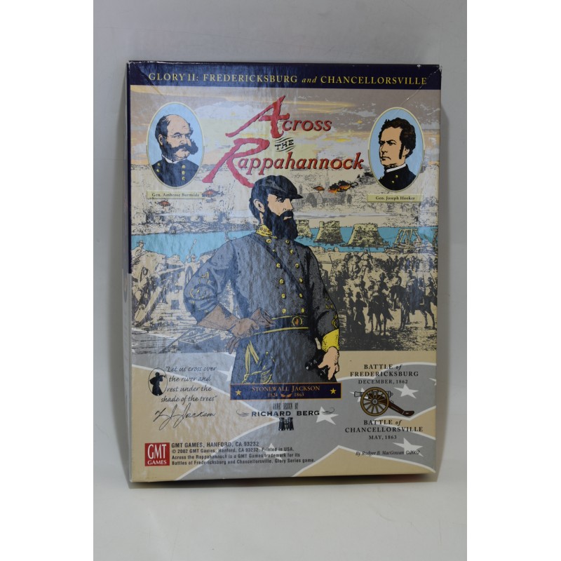 Across The Rappahannock Glory II fredericksburg chancellorsville Gmt Games jeu de guerre jeux american civil war