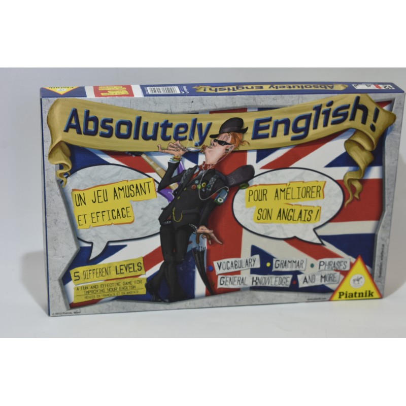 Absolutely English Edition piatnik jeu de société jeux amusant apprendre l'anglais